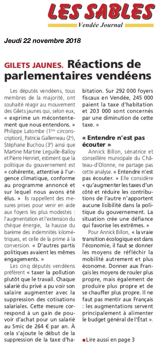 Journal des Sables