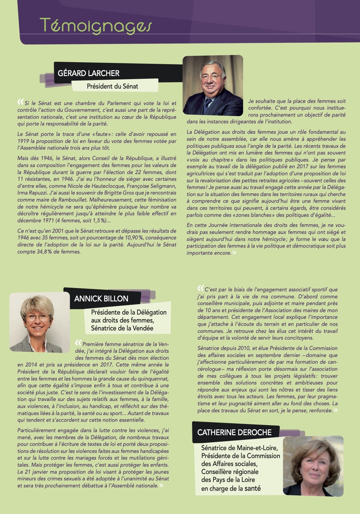 Newsletter des sénateurs MIchel Savin et Frédérique Puissat