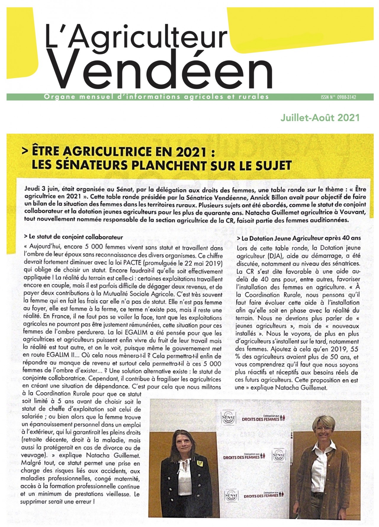 L'agriculteur vendéen