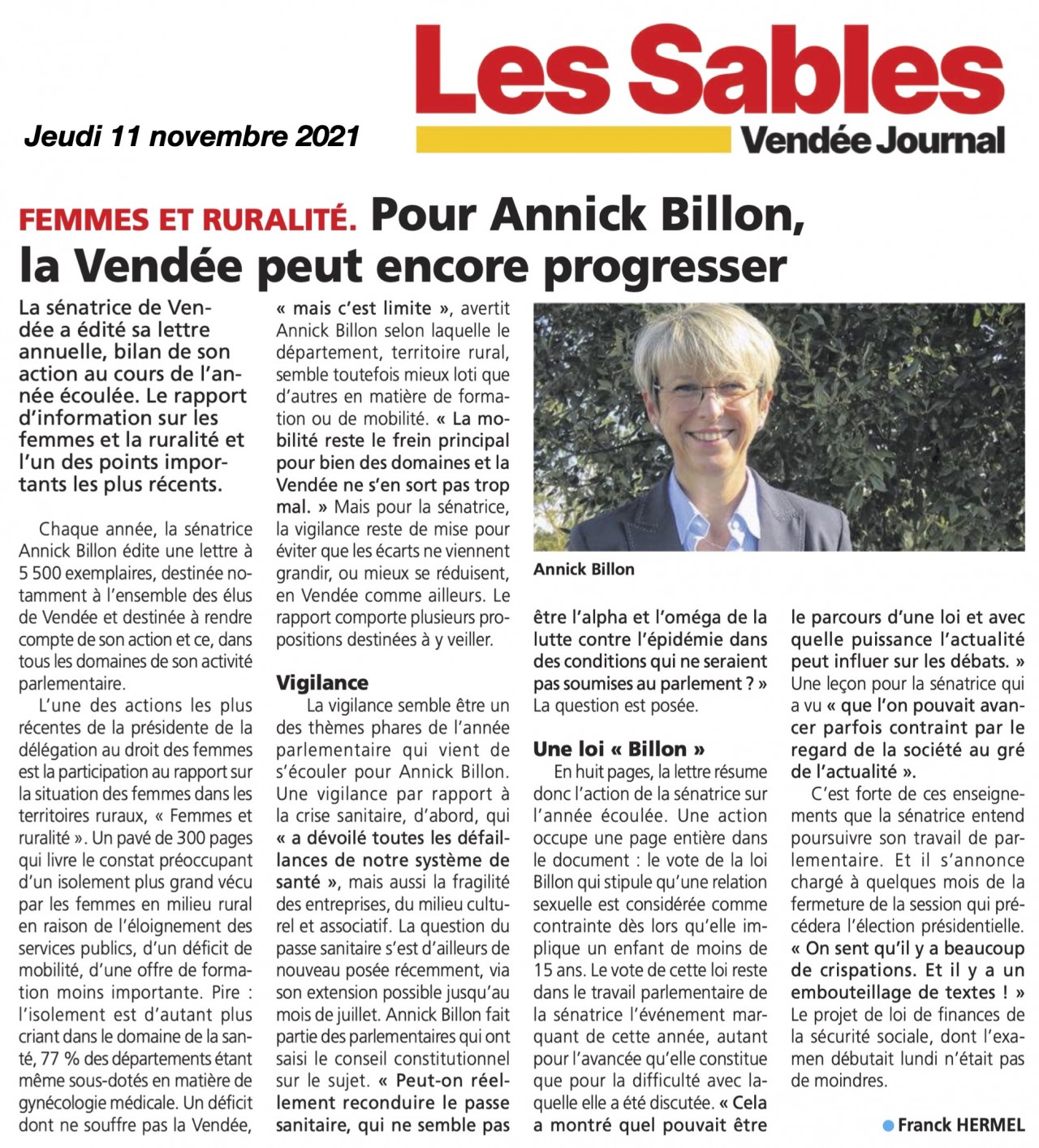 Journal des Sables