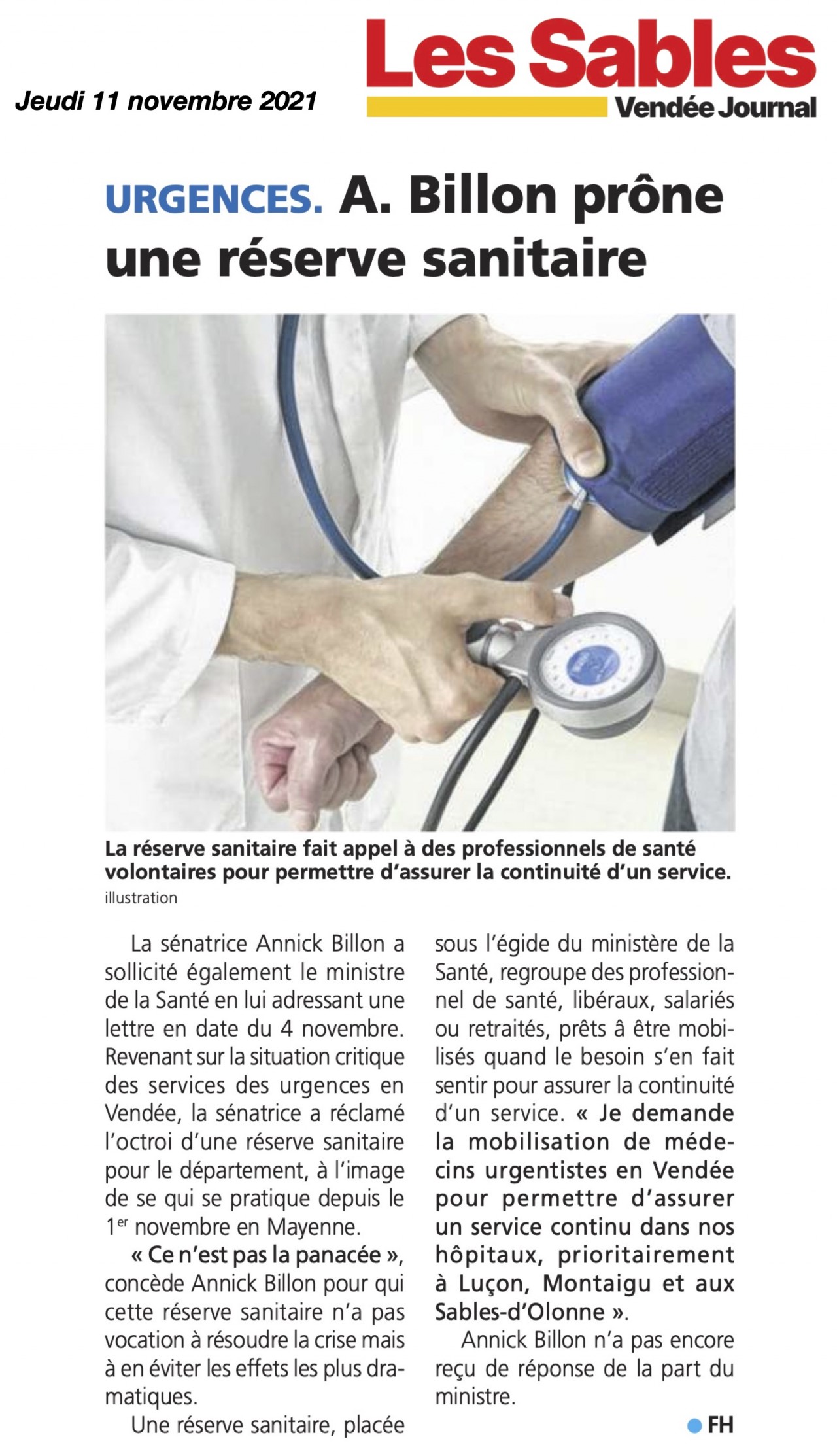 Journal des Sables